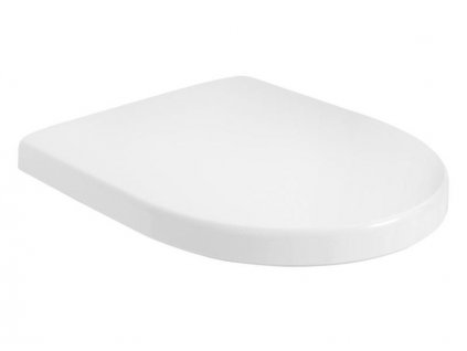 Geberit iCon WC sedátko, 46,8 cm, duroplast, závěsy nerezová ocel, bílá (574120000)