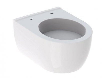 Geberit iCon závěsné WC s hlubokým splachováním, zkrácené vyložení, uzavřený tvar, 49 cm, KeraTect, bílá (204030600)