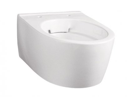 Geberit iCon závěsné WC s hlubokým splachováním, zkrácené vyložení, uzavřený tvar, Rimfree, 49 cm, bílá (204070000)