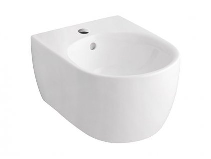 Geberit iCon závěsný bidet, uzavřený tvar, 54 cm, s přepadem, KeraTect, bílá (234000600)