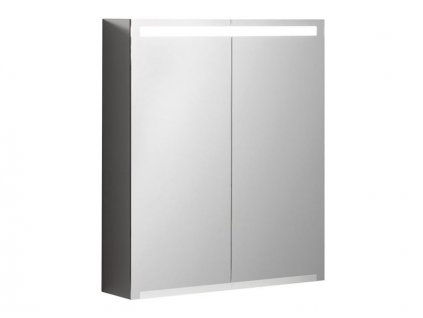 Geberit Option zrcadlová skříňka s osvětlením, dvoje dvířka 60x15x70 cm, CEE 7/16 (500.582.00.1)