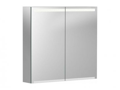 Geberit Option zrcadlová skříňka s osvětlením, dvoje dvířka 75x15x70 cm, CEE 7/16 (500.205.00.1)