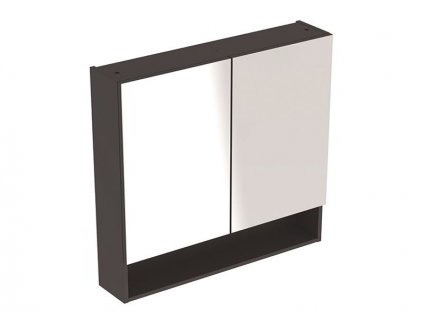 Geberit Selnova Square zrcadlová skříňka 85x78,8x17,5 cm, láva/lak mat (501.269.00.1)