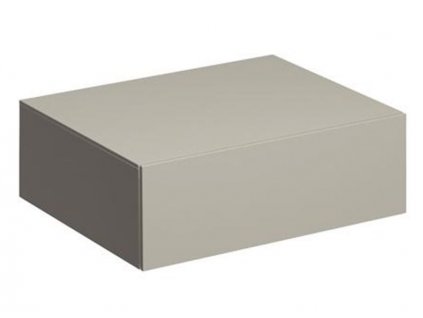 Geberit Xeno2 boční skříňka se zásuvkou 58x46,2x20 cm, lak matný, greige (500.507.00.1)
