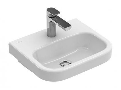 Villeroy & Boch Architectura umývátko 45x38 cm, otvor pro baterii, bez přepadu, bílá Alpin (43734601)