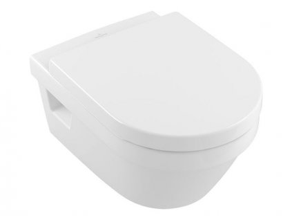 Villeroy & Boch Architectura závěsné WC se sedátkem SoftClosing, DirectFlush, bílá Alpin (5684HR01)