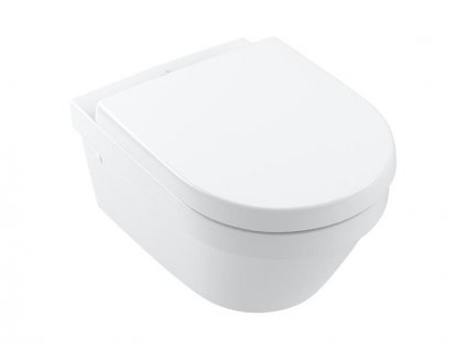 Villeroy & Boch Architectura závěsné WC se sedátkem SoftClosing, DirectFlush, bílá Alpin (4694HR01)