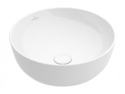 Villeroy & Boch ARTIS umyvadlo na desku, bez přepadu, 430mm, bílá CeramicPlus (417943R1)