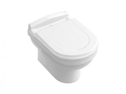 Villeroy & Boch Hommage závěsné WC, CeramicPlus, bílá Alpin (6661B0R1)