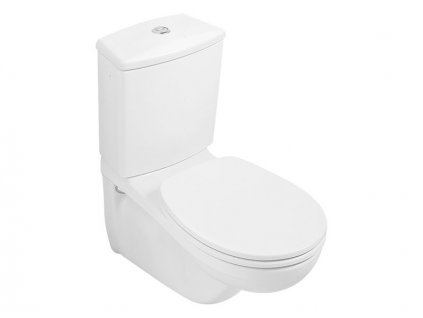 Villeroy & Boch O.novo WC kombi mísa, zadní odpad, bílá Alpin (66231001)