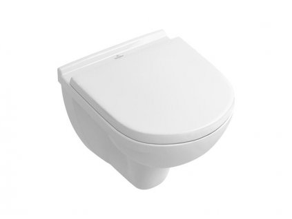 Villeroy & Boch O.novo závěsné WC se sedátkem SoftClosing, DirectFlush, bílá Alpin (5688HR01)