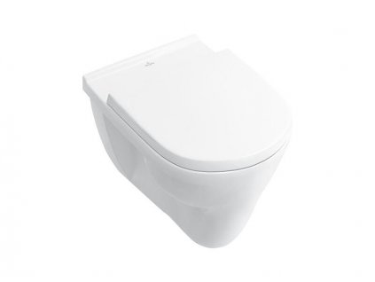 Villeroy & Boch O.novo závěsné WC, ploché splachování, CeramicPlus, bílá Alpin (566210R1)