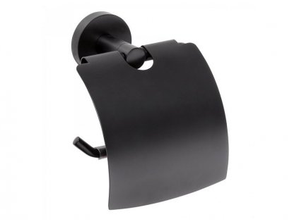 Bemeta Dark držák toaletního papíru s krytem, černá (104112010)