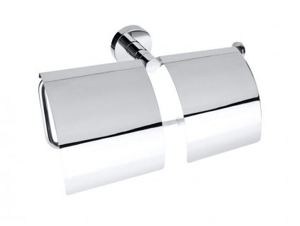 Bemeta Omega držák toaletního papíru dvojitý s krytem, chrom (104112092)
