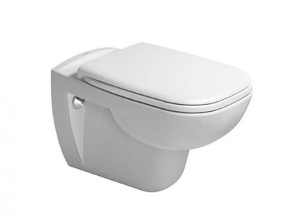 Duravit D-Code závěsné WC 35,5x54,5 cm, Rimless, bílá (25700900002)