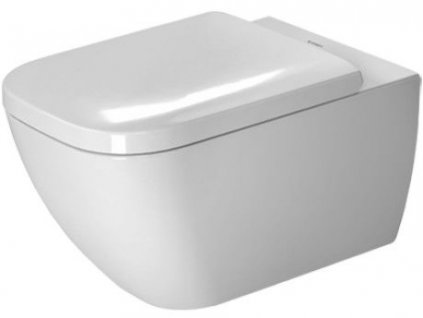 Duravit Happy D.2 závěsný klozet 540mm, bílá, hluboké splachování, rimless, WonderGliss (22220900001)