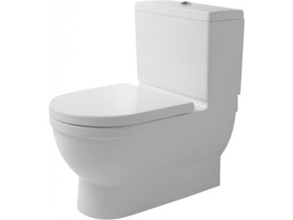 Duravit Starck 3 Big toilet kombi WC, vario odpad, hluboké splachování, WonderGliss (21040900001)