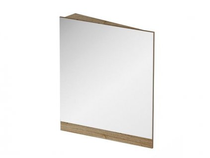 Ravak 10° zrcadlo 65x15x75 cm, levé, tmavý ořech (X000001078)