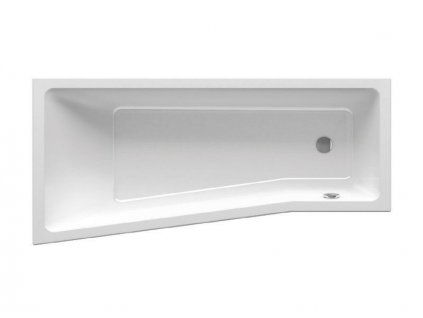 Ravak BeHappy II asymetrická vana 160x75 cm, pravá, bílá (C971000000)