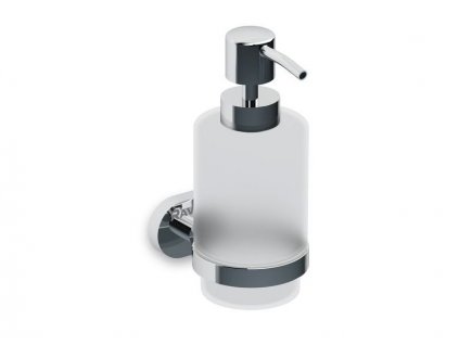 Ravak Chrome dávkovač na mýdlo CR 231.00, lesklý chrom, matné sklo (X07P223)