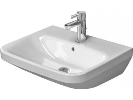 Duravit DuraStyle umyvadlo 55cm, s přepadem, otvor pro baterii, WonderGliss (23195500001)