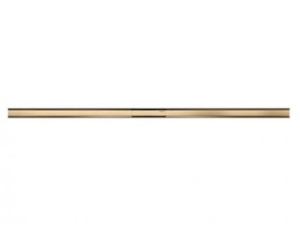 Geberit CleanLine80 sprchový kanálek 90 cm, rám champagne leštěná, plocha champagne kartáčovaná (154.440.39.1)