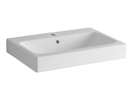 Geberit iCon umyvadlo 60x48,5 cm, s otvorem pro baterii, s přepadem, bílá (124060000)