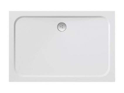 Ravak Galaxy Pro Chrome obdélníková sprchová vanička Gigant Pro Chrome, 100x80 cm, bílá (XA04A401010)