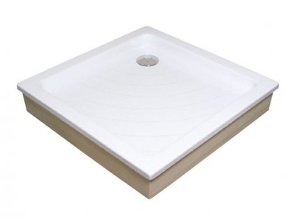 Ravak Kaskada čtvercová sprchová vanička Angela, 90,5x90,5 cm, typ EX, bílá (A007701320)