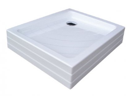 Ravak Kaskada obdélníková sprchová vanička Aneta, 75,5x90,5 cm, typ PU, bílá (A003701120)