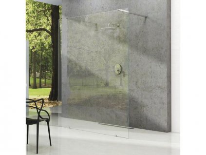 Ravak Walk-In sprchový kout model Free, 150x200 cm, lesklý hliník, dekor transparent (GW9FP0C00Z1)
