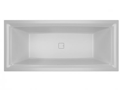 Riho Still Square Plug & Play obdélníková vana 170x75 cm, pravá, bílá (B100030005)