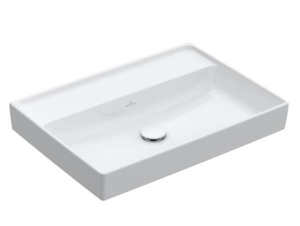 Villeroy & Boch Collaro umyvadlo 65x47 cm, bez otvoru pro baterii, bez přepadu, bílá Alpin (4A336801)