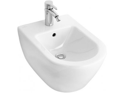 Villeroy & Boch SUBWAY 2.0 bidet, 375 x 565 mm, závěsný, bílá, Ceramicplus (540000R1)