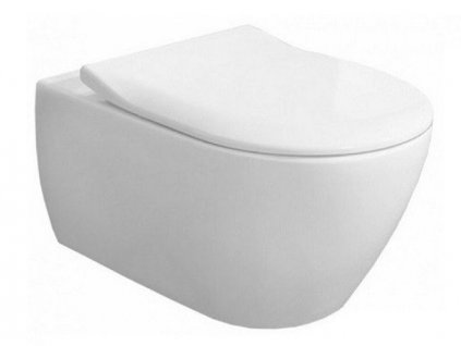 Villeroy & Boch Subway 2.0 závěsné WC se SlimSeat sedátkem SoftClosing, DirectFlush, CeramicPlus, bílá Alpin (5614R2R1)