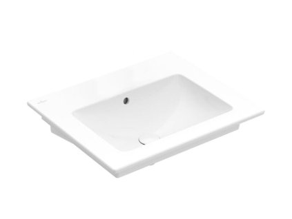 Villeroy & Boch Venticello umyvadlo 60x50 cm, bez otvoru pro baterii, s přepadem, bílá Alpin (41246201)