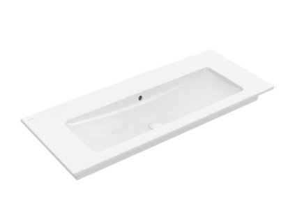 Villeroy & Boch Venticello umyvadlo 120x50 cm, bez otvoru pro baterii, s přepadem, bílá Alpin (4104CJ01)