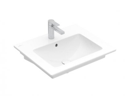 Villeroy & Boch Venticello umyvadlo 60x50 cm, otvor pro baterii, s přepadem, bílá Alpin (41246001)