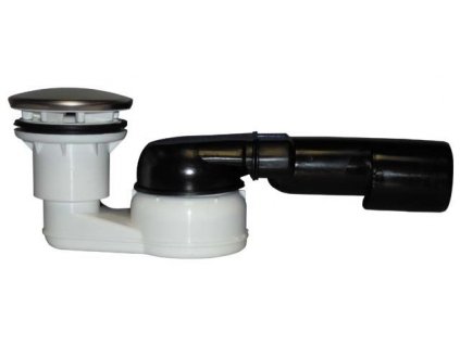 HL zápachová uzávěrka DN40/50x80mm s vodorovným odtokem, pro vany sprchových koutů (HL514)