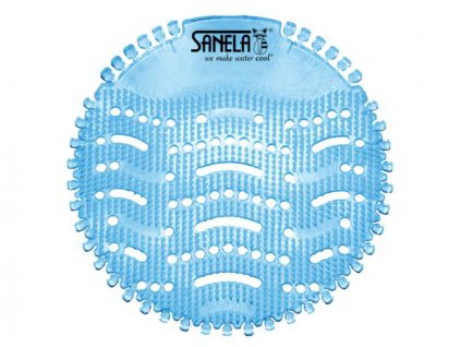 Sanela SLA 11C - Vonné sítko do pisoáru, modré (vůně - květ bavlny) (06113)