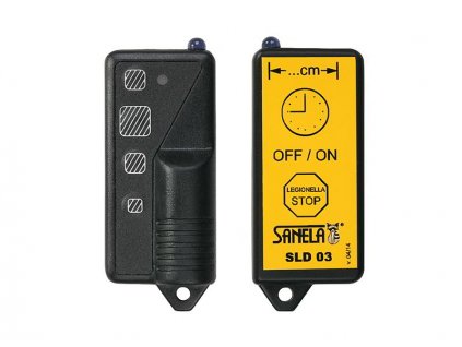 Sanela SLD 03 - Dálkové ovládání pro nastavení parametrů infračervených čidel (07030)