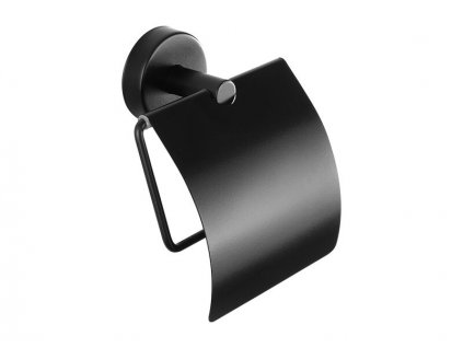 Sanela SLZN 09N - Nerezový držák toaletního papíru, povrch černý matný (95091)