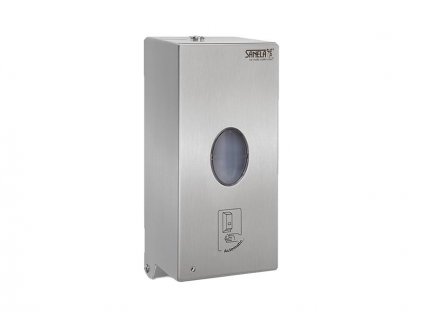 Sanela SLZN 71E - Automatický nerezový nástěnný dávkovač na tekuté i gelové dezinfekce a mýdla (85717)