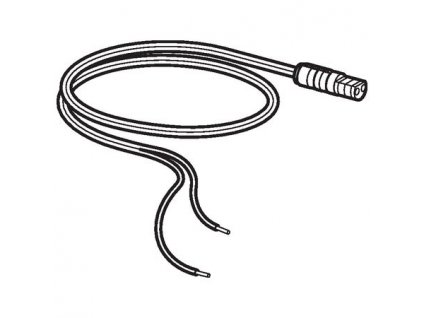 Geberit Prodloužený kabel pro síťový zdroj pro armaturu, délka 2,8 m (242.349.00.1)