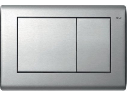 TECE ovládací tlačítko TECEplanus pro WC, dvojčinné, broušená nerezová ocel (9240320)