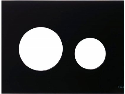 TECE TECEloop tlačítková deska, sklo, černá, Alape a Emco (9240674)