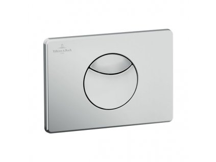 Villeroy & Boch ovládací tlačítko ViConnect, 205x145x22mm, matný chrom (92248569)