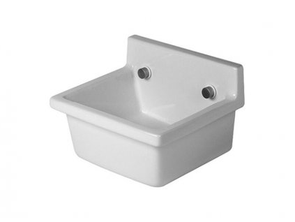 Duravit Starck 3 výlevka 480x425mm bez přepadu, bez otvoru pro baterii, WonderGliss (03134800001)