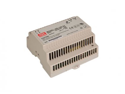 Sanela SLZ 04X - Napájecí zdroj na lištu, 85-240V AC/24V DC, 100 W (10049)