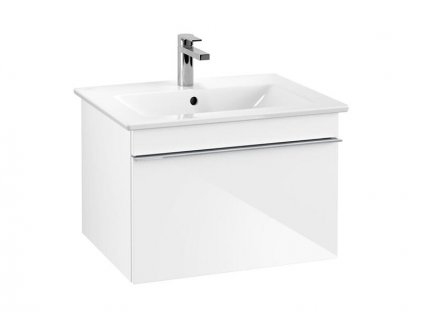 Villeroy & Boch Venticello skříňka pod umyvadlo 60,3x42x50,2 cm, 1x zásuvka, Glossy White (A93301VG)